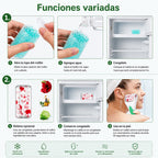 Rodillo de hielo facial, detalle del cabezal