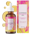 Aceite de Cyperus rotundus Caramela Beauty en frasco gotero de 60 ml con su caja